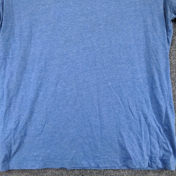The Nike Tee Men's Dri-Fit Big Swoosh Activewear Top Blue Medium Short Sleeve - Picture 10 of 15